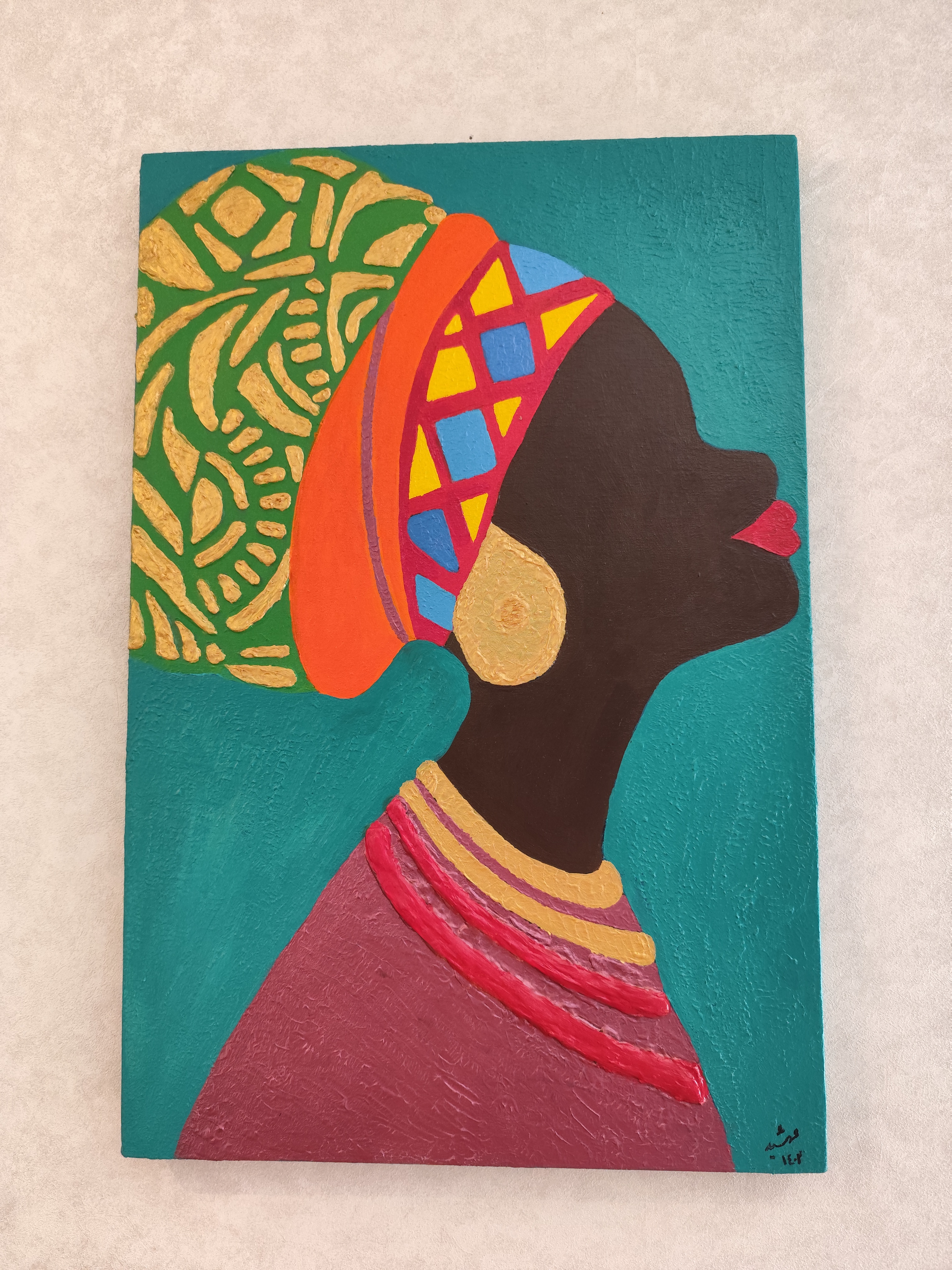 نقاشی های اکریلیک ابعاد 50در 70