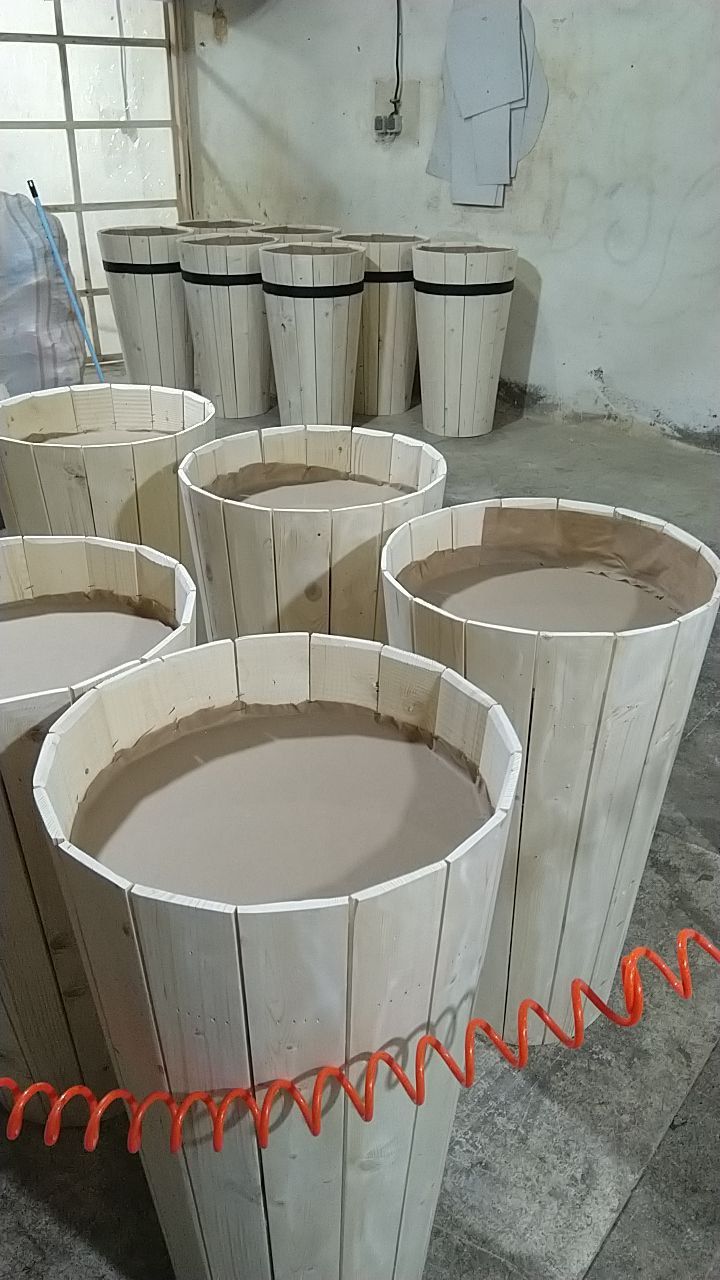 بشکه چوبی
