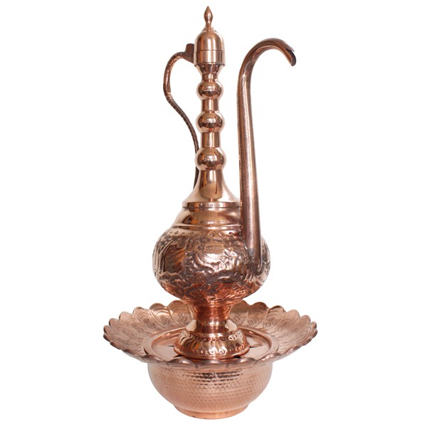 آفتابه لگن مسی