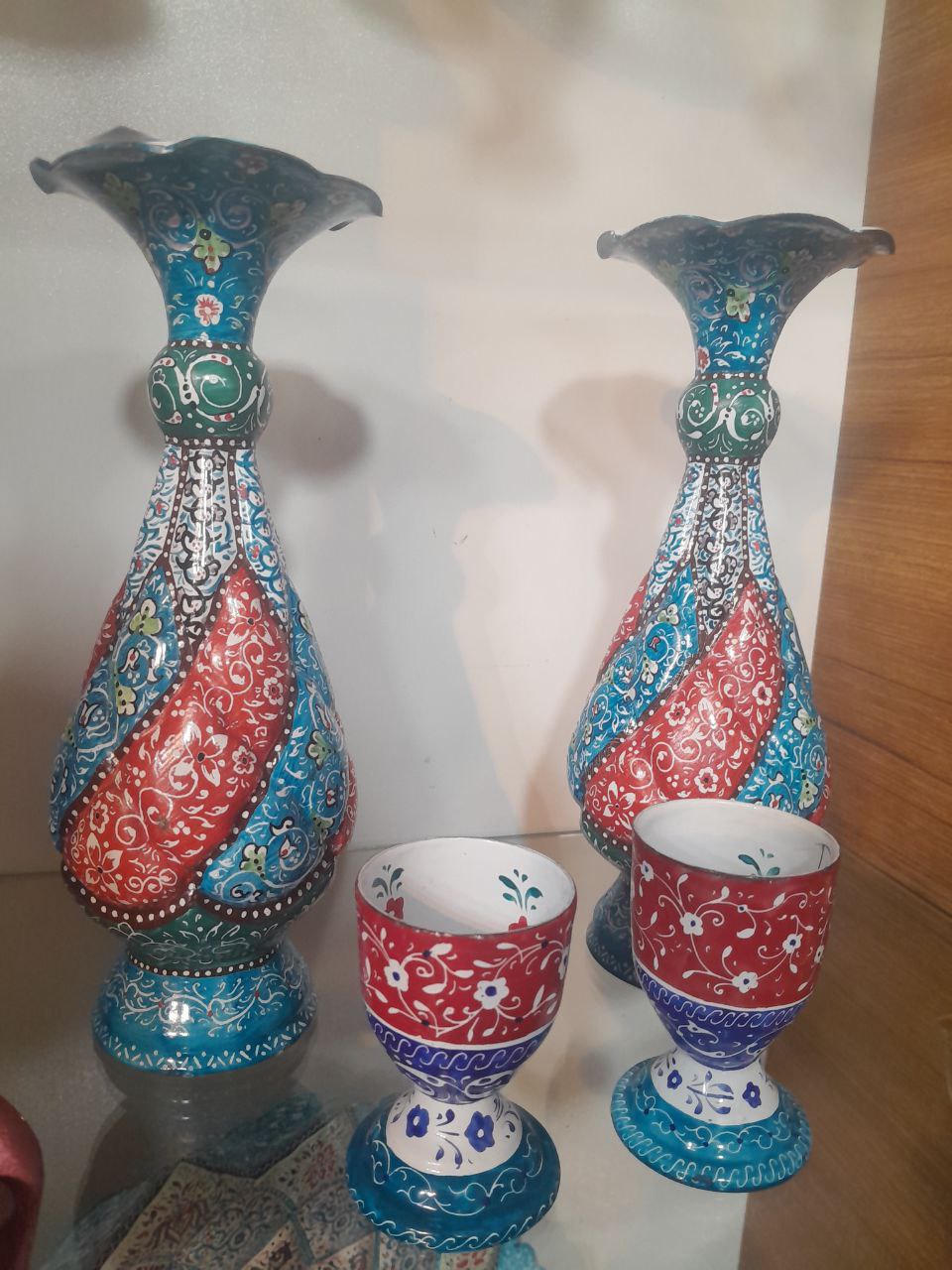 صنایع دستی ظروف میناکاری ومسی 