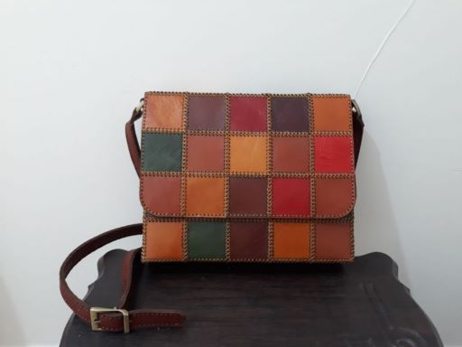 کیف چرمی دست دوز