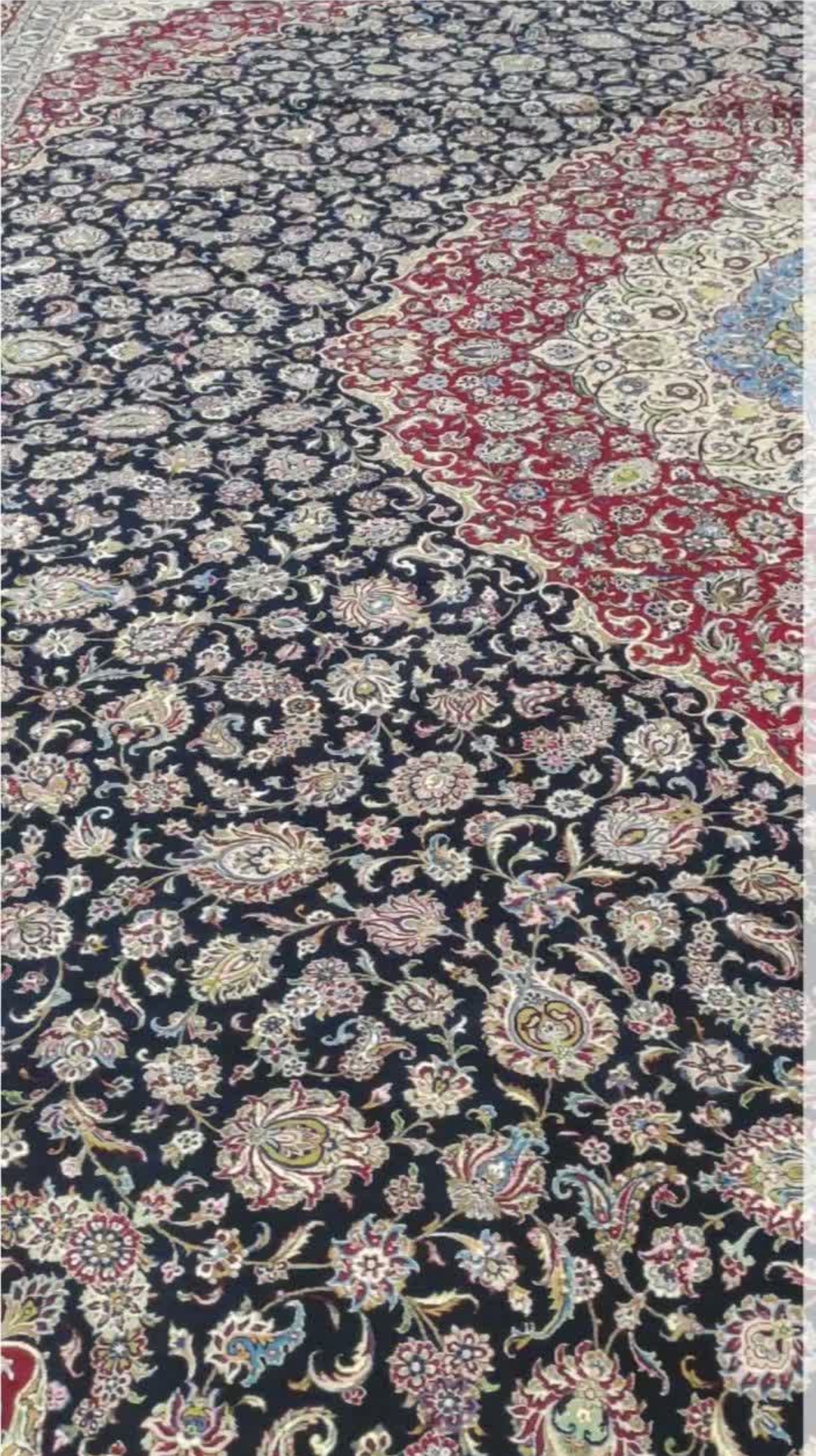 فرش ابریشم دستباف