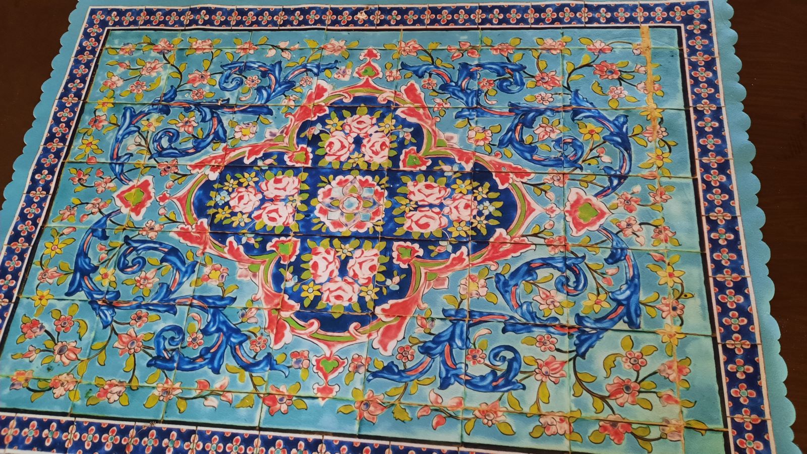 ظروف تزئینی اصفهان و رومیزی