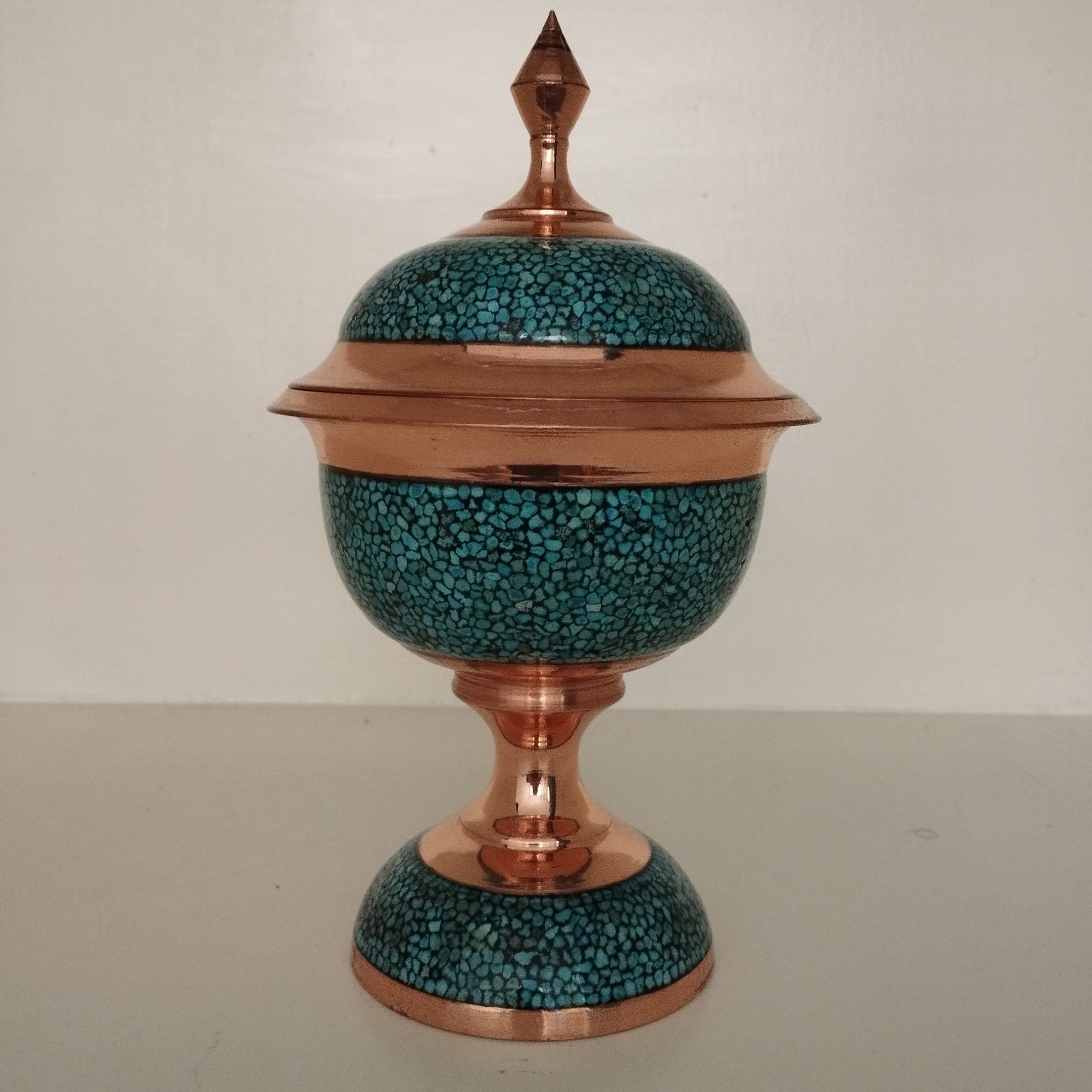 فیروزه کوبی صنایع دستی اصفهان 
