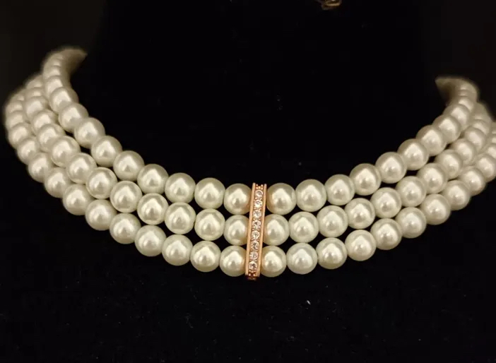 اکسسوری مروارید و سنگ و کریستال