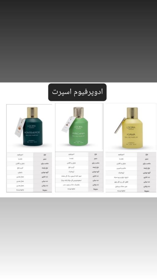 ادوپرفیوم ۱۰۰ میل اورجینال