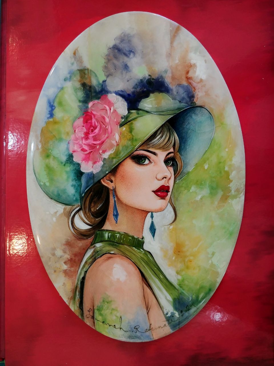 نقاشی سنگ مرمر