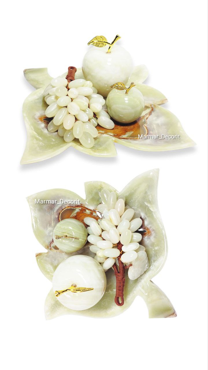 پک دکوری میوه خوری جنس مرمریت