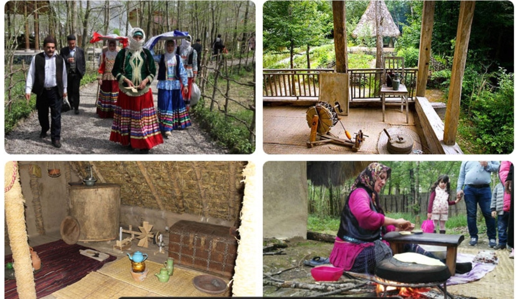 گیلان گردی با خوراکی‌هایی لذیذ