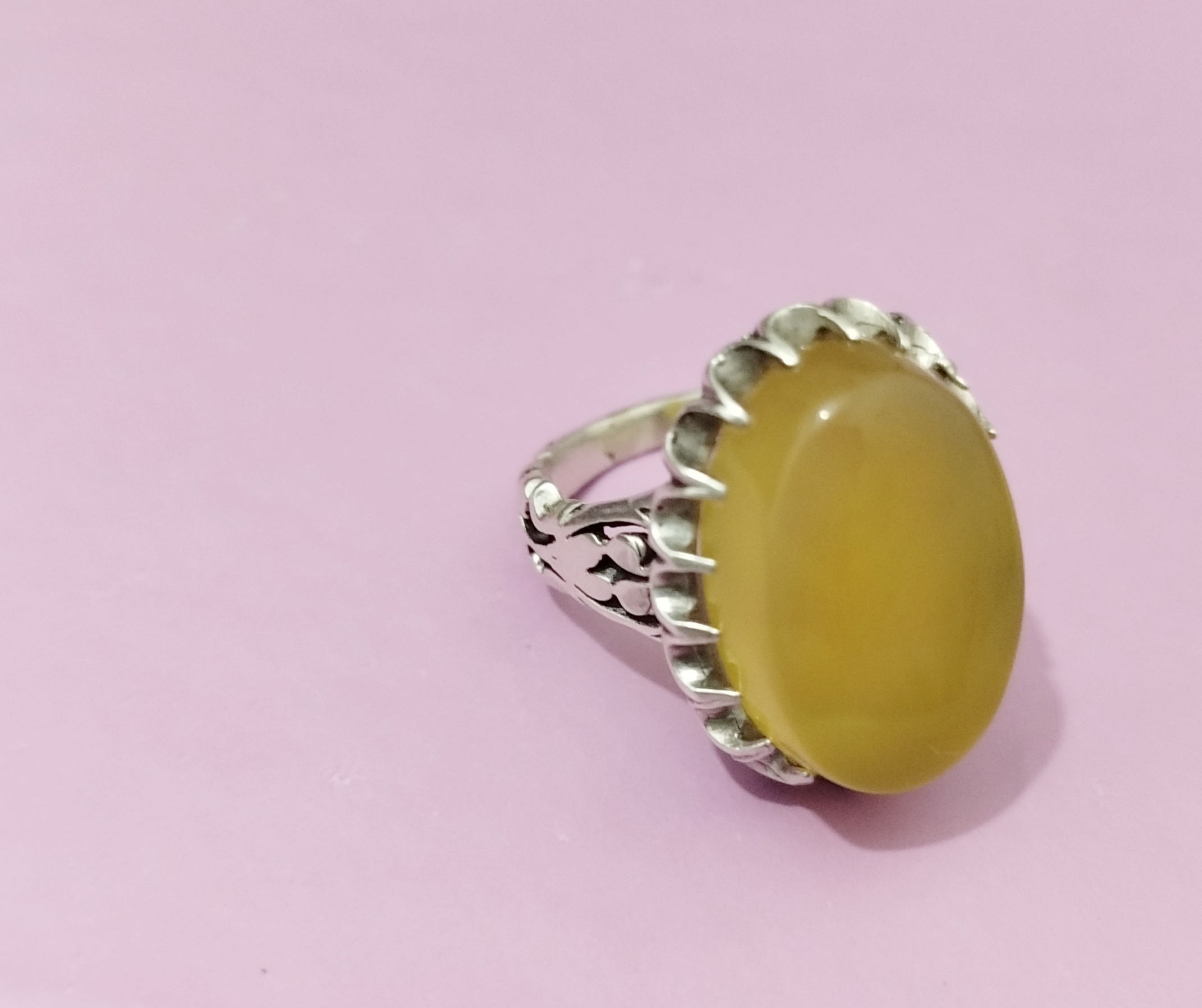  انگشتر نقره عقیق و عقیق شجر 