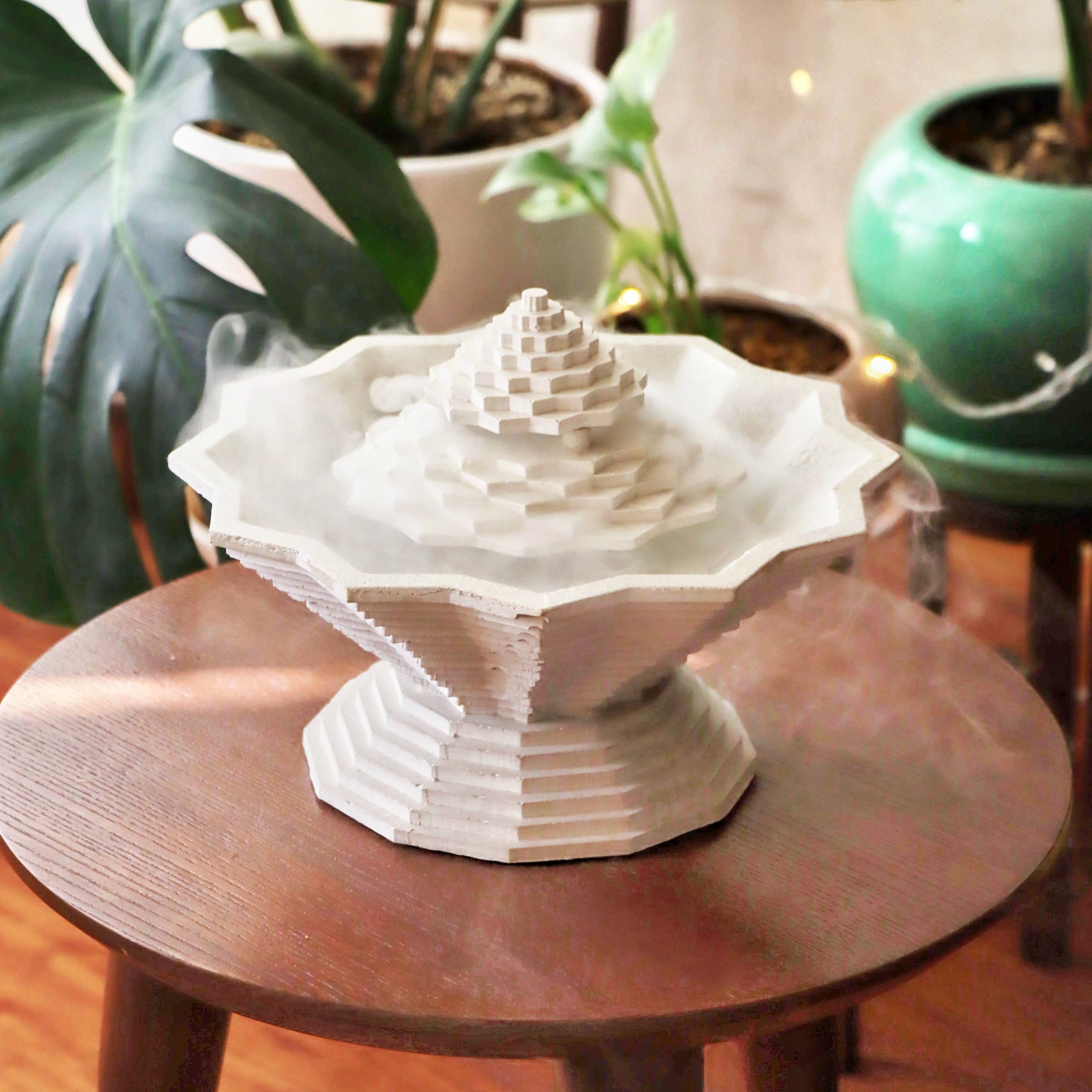 آبنما رومیزی بخار آب سرد دکوری چراغ خواب