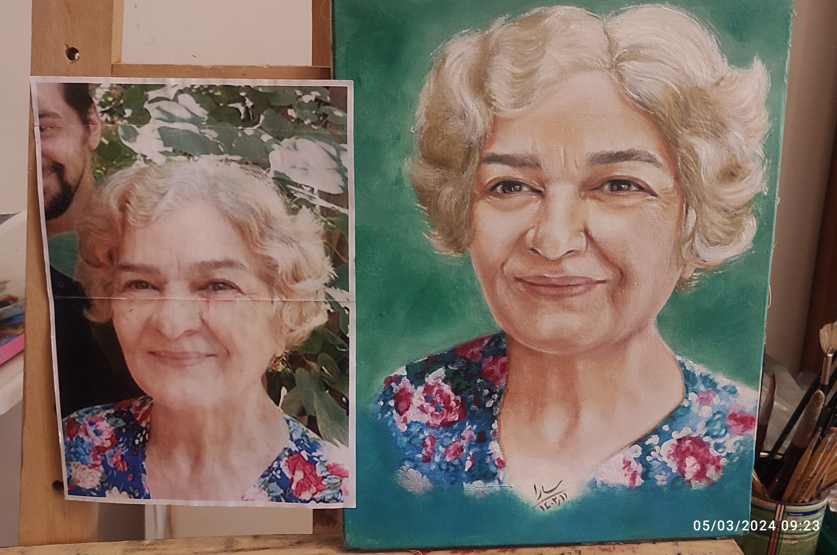 تابلو نقاشی رنگ روغن