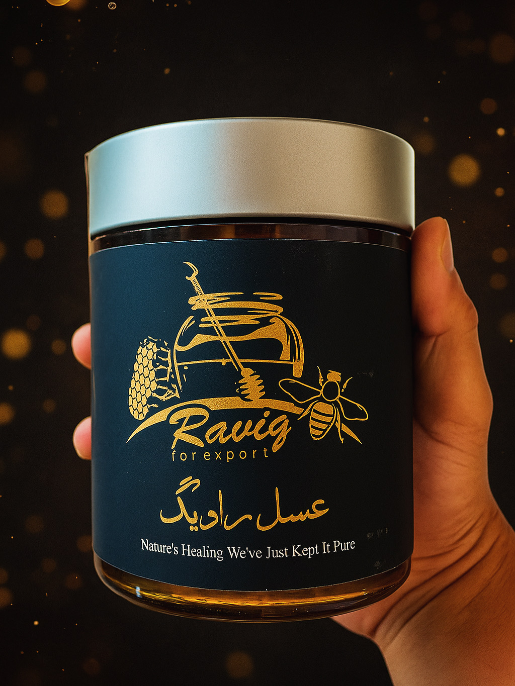 فروش عسل صد درصد طبیعی راویگ