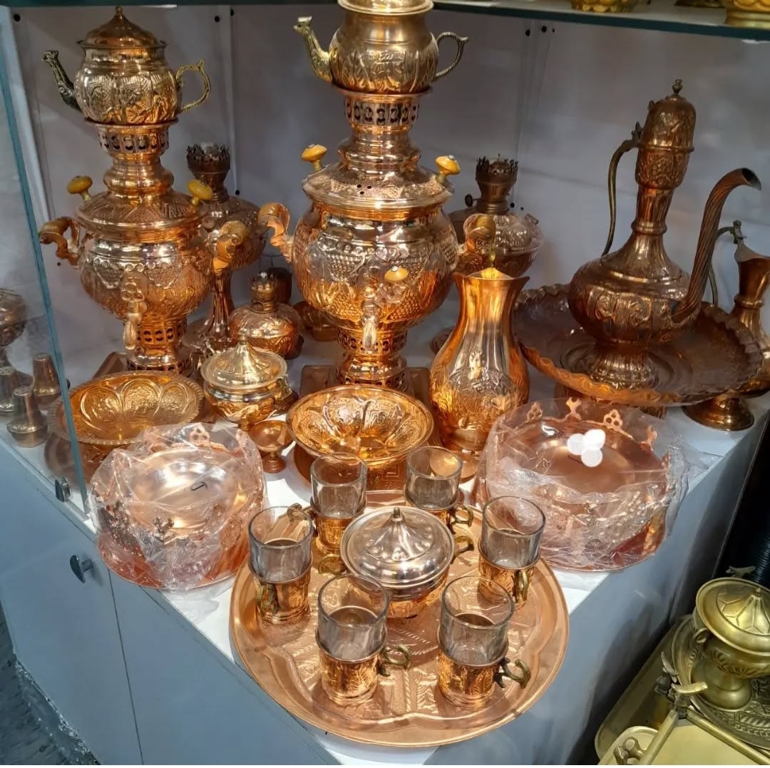 ست کامل سماور ذغالی