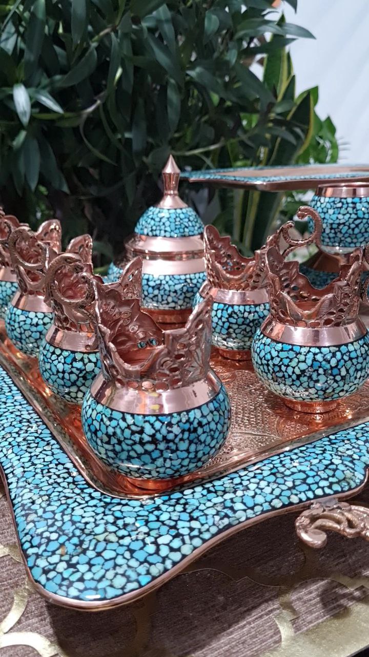 فروش انواع ظروف مس و فیروزه