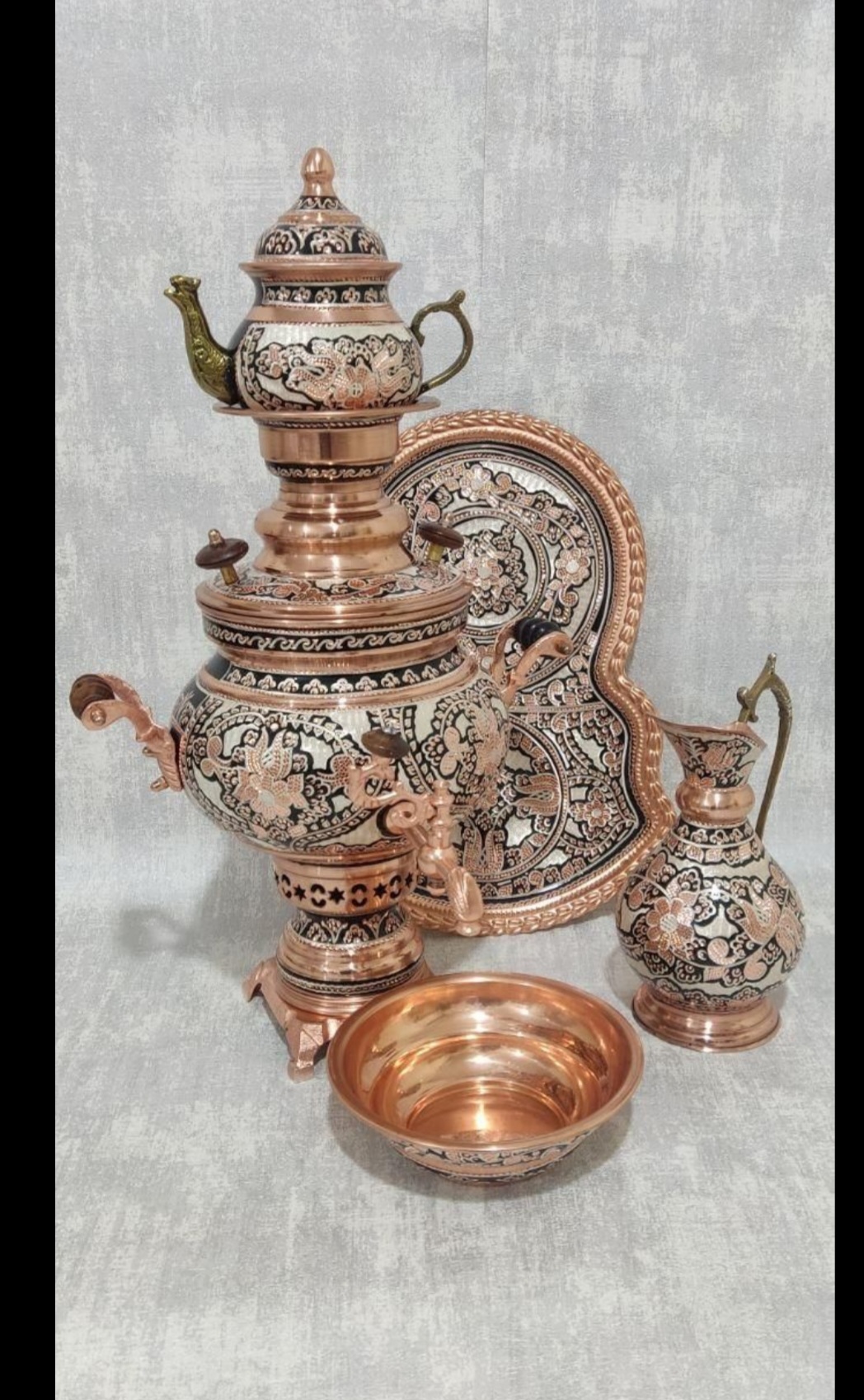 مس نقره کوب الماس تراش