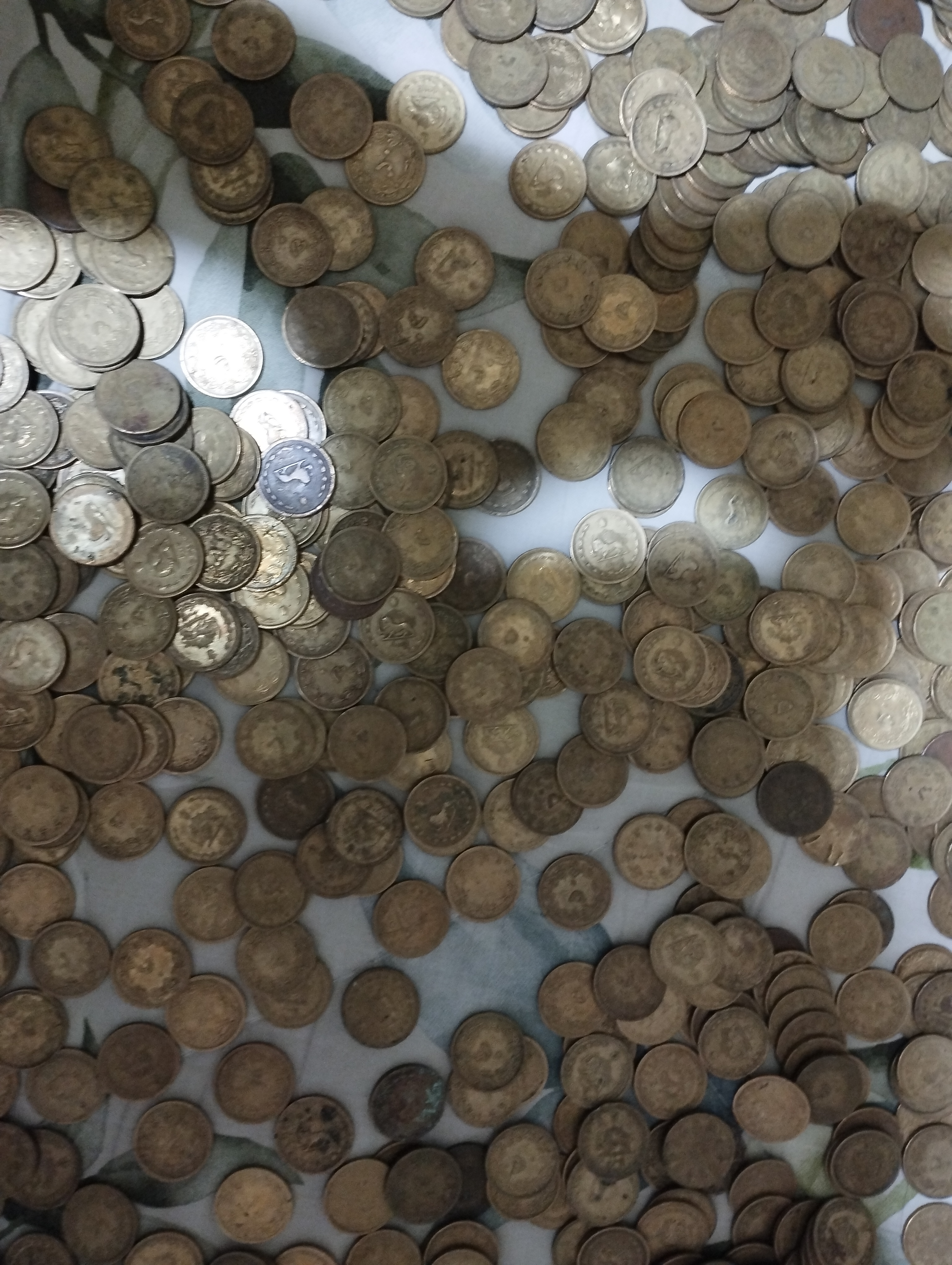 سکه ۵۰دینار پهلوی