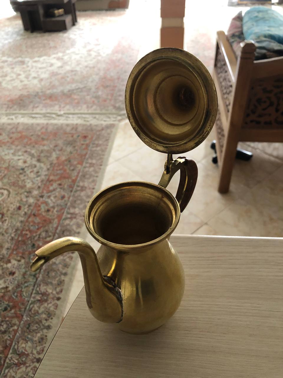 قهوه جوش برنجی به صورت عمده وتکی