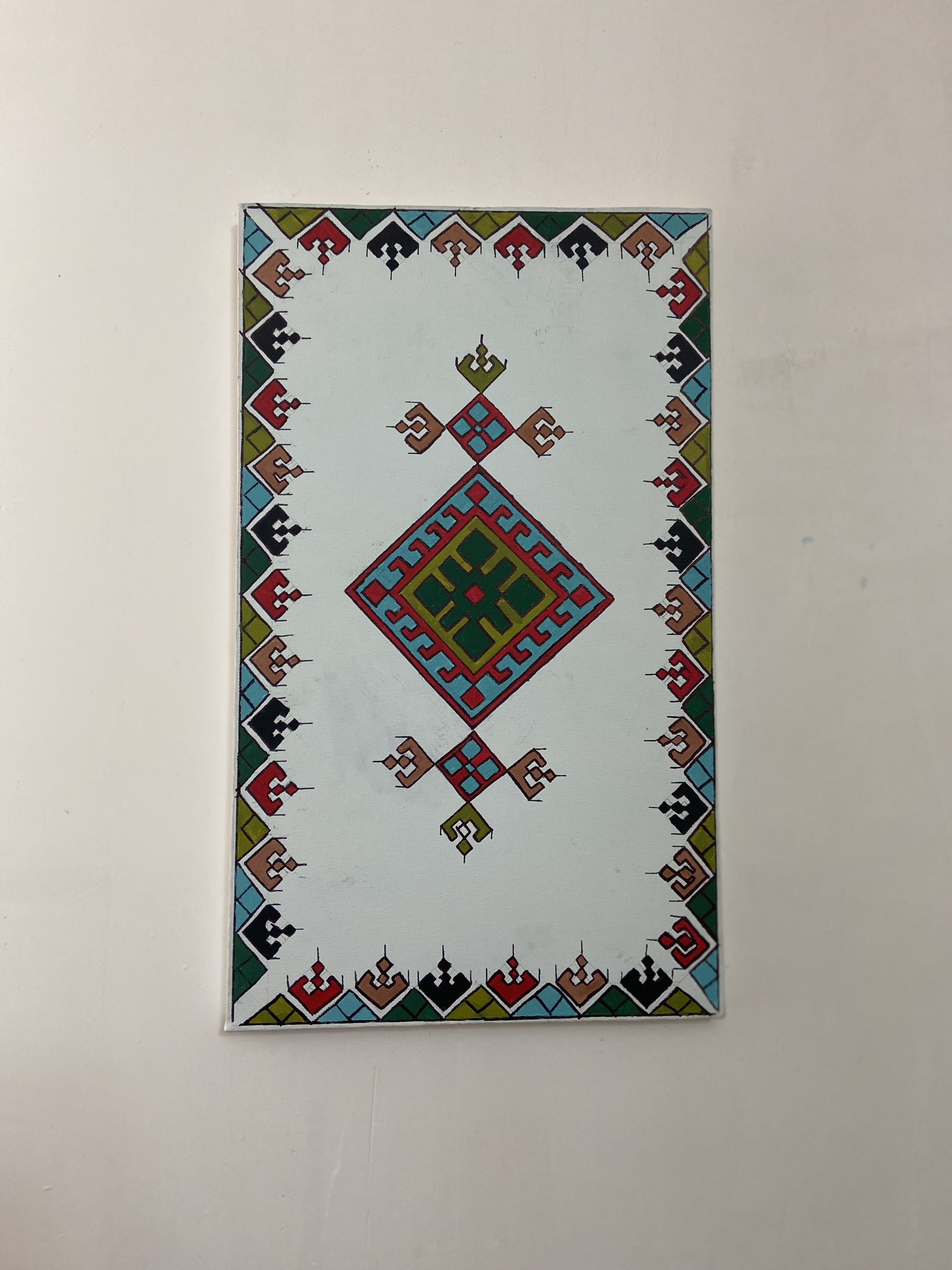 تابلو بوم و رنگ 