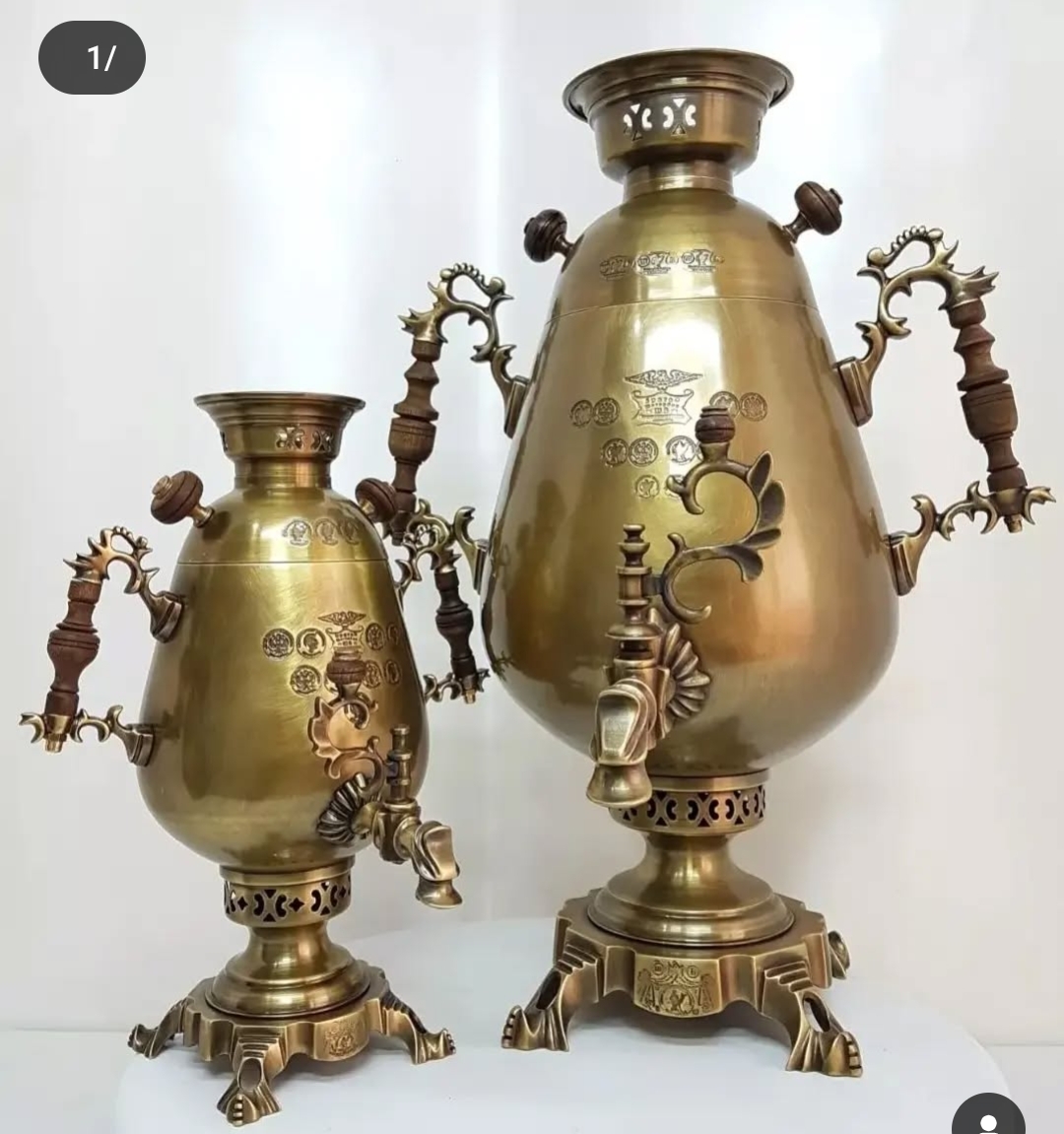 ست کامل سماور ذغالی