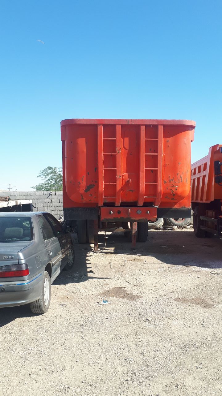 آگهی فروش اتاق کمپرسی تریلی دو محور  