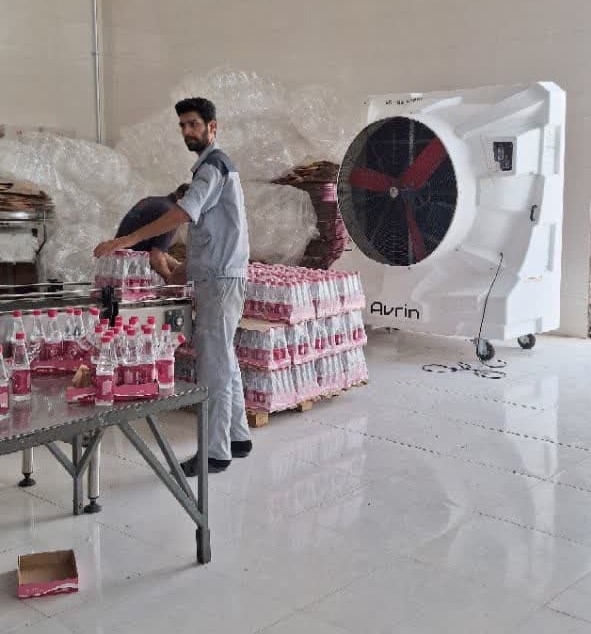 کولر صنعتی آکسیال سلولزی