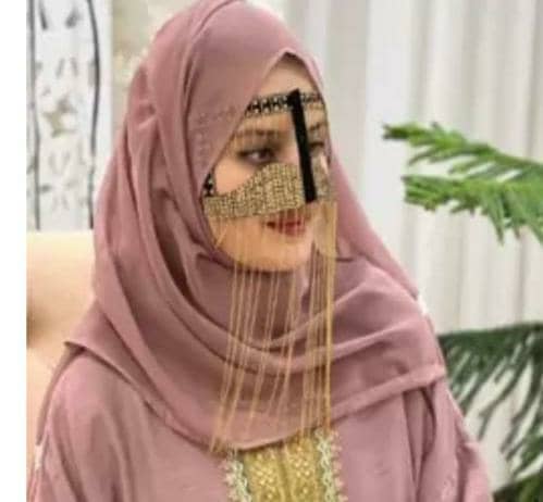 البرك العربي برقه یا نقاب عربی بندری