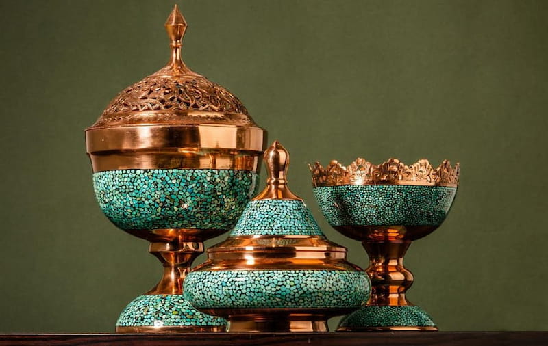 ظروف و اکسسوری مسی