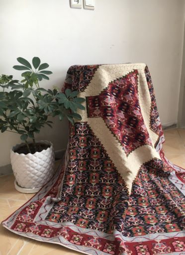 گلیم دستبافت پشمی