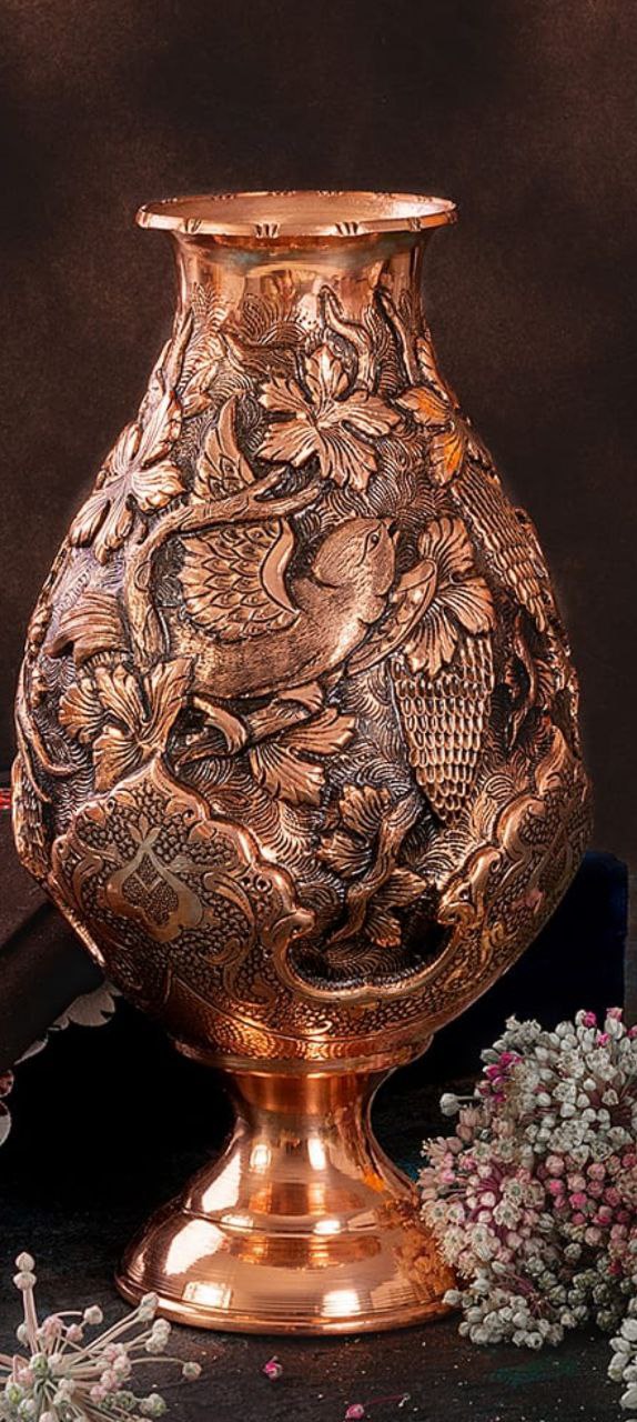 ظرفهای قلمزنی و شیشه ای