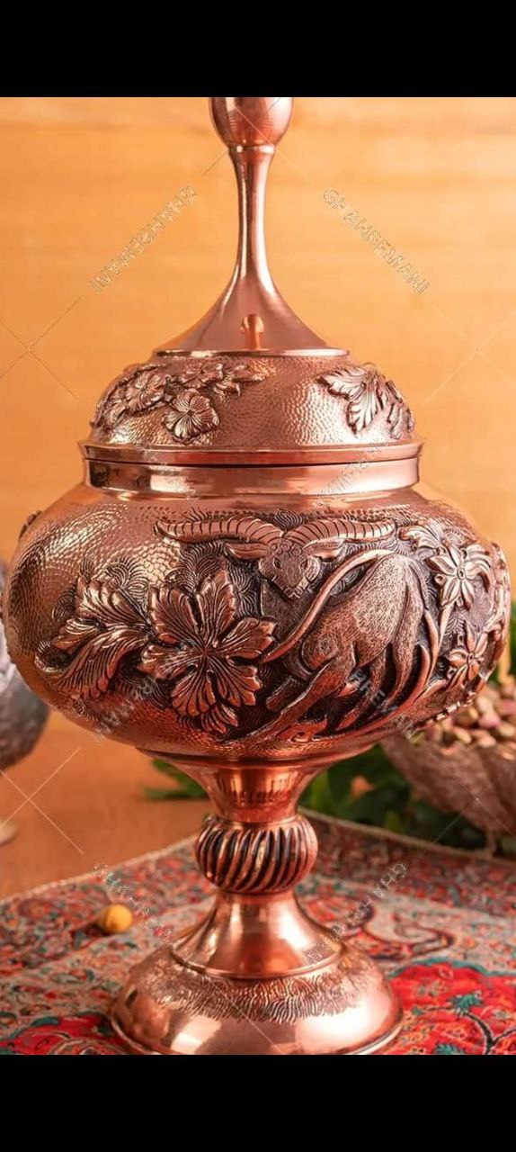 ظرفهای قلمزنی و شیشه ای