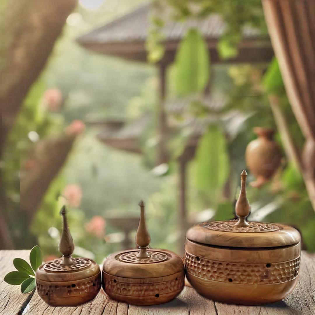 ظروف پذیرایی چوبی خاص 