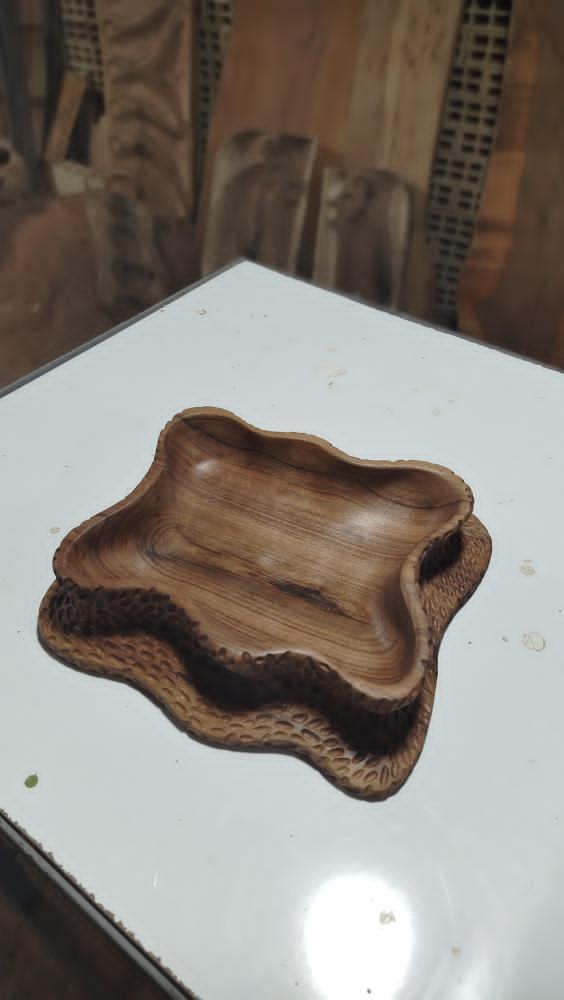 ظروف چوبی دست ساز 
