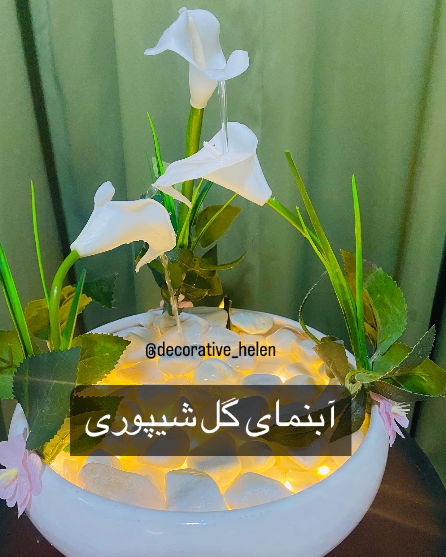 آبنما رومیزی بامبو مدل دنیز