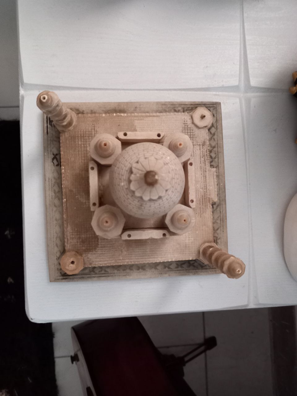 ارامگاه تاج محل قدیمی کار دست 