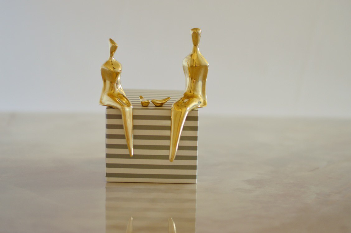 مجسمه برنجی 