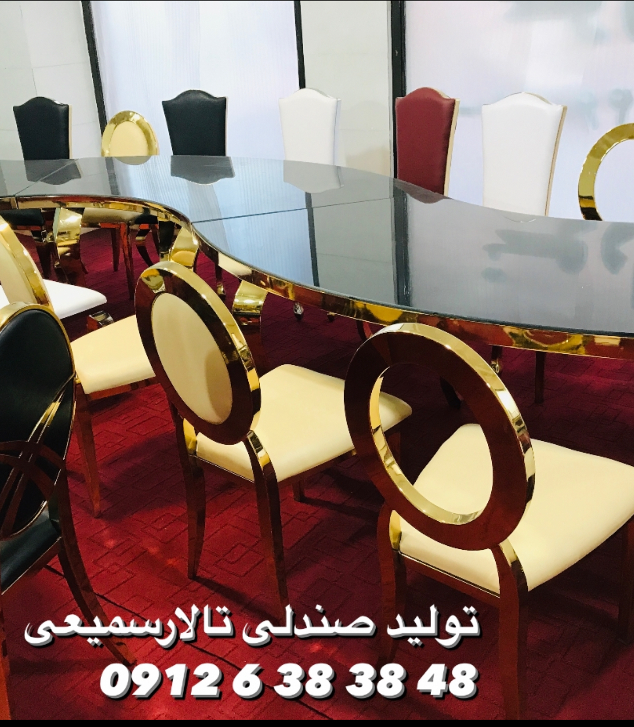 صندلی تالار عروسی رستوران هتل