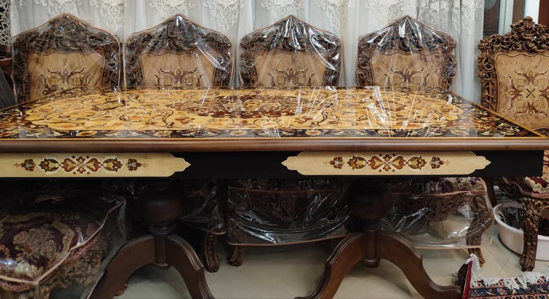 میز معرق منبت