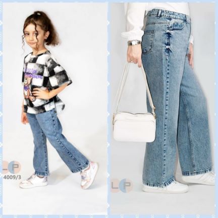 پوشاک جین با کیفیت زنانه و بچه گانه