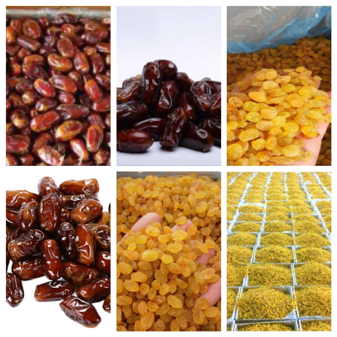 فروش خرما صادراتی و کشمش صادراتی