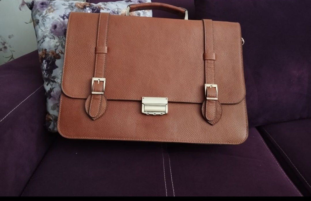 کیف اداری چرم طبیعی مردانه