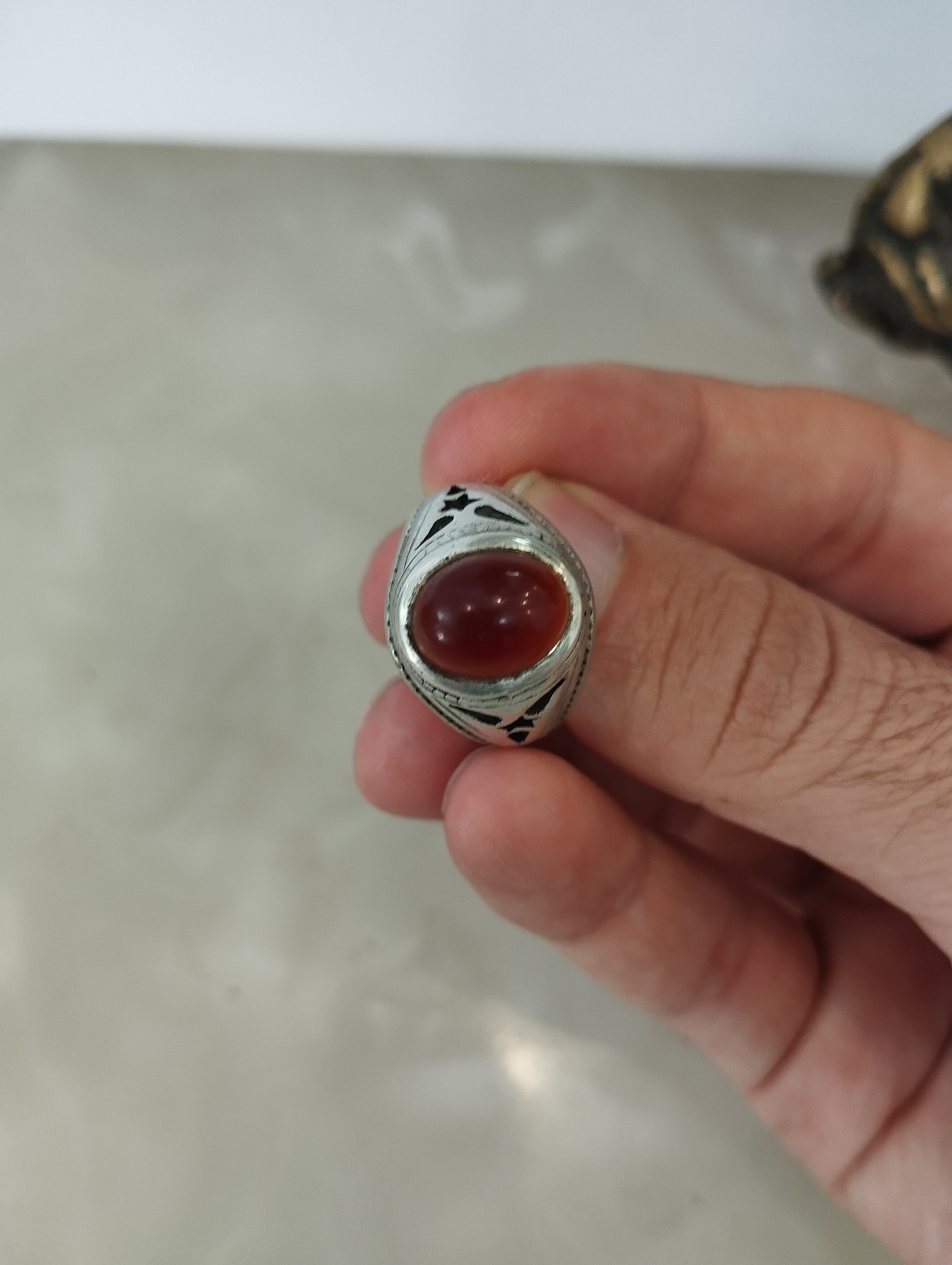 انگشتر عقیق 