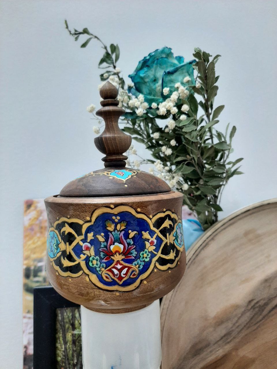 تذهیب روی چوب