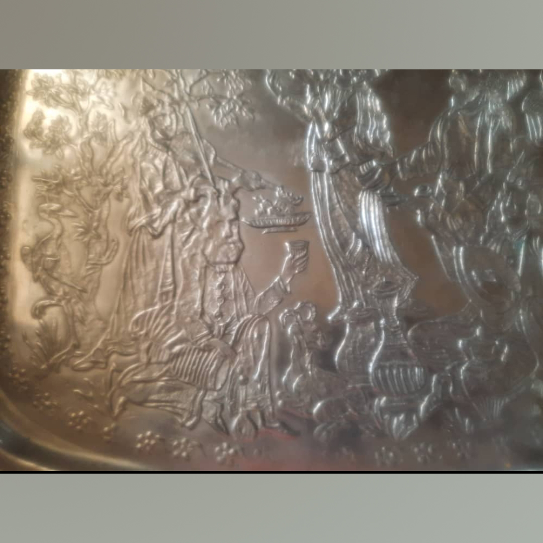 فروش سینی کار دست آنتیک و تاریخی 