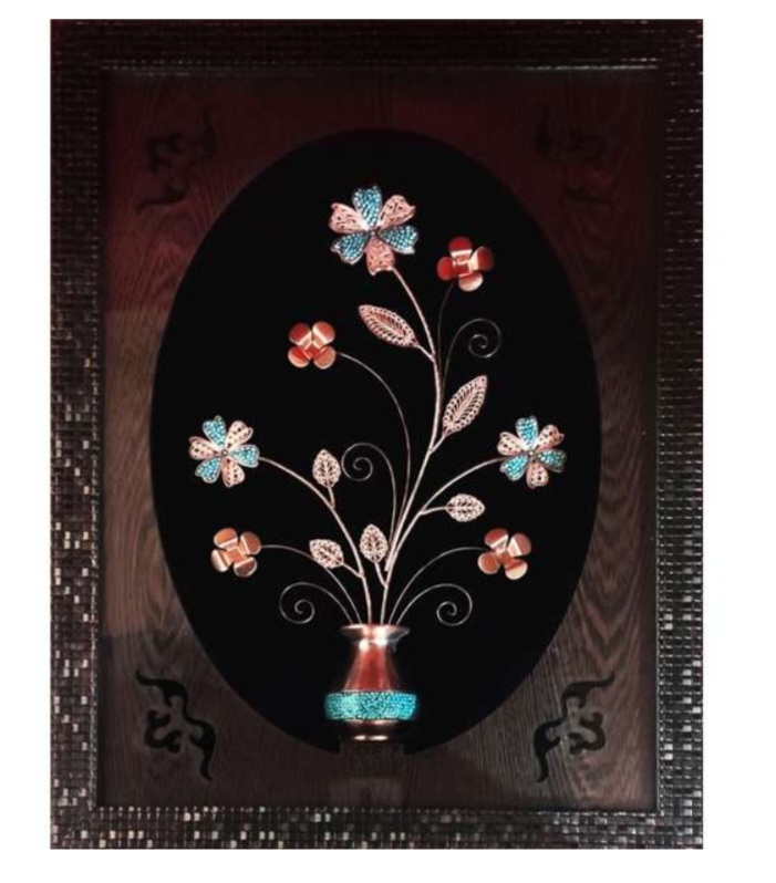 ظروف و تابلوهای مسی 