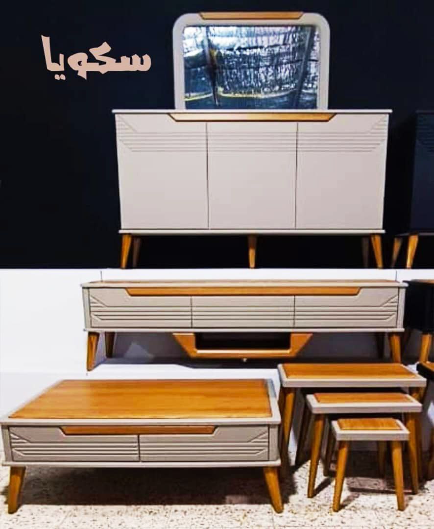 میز جلو مبلی وتلویزیون