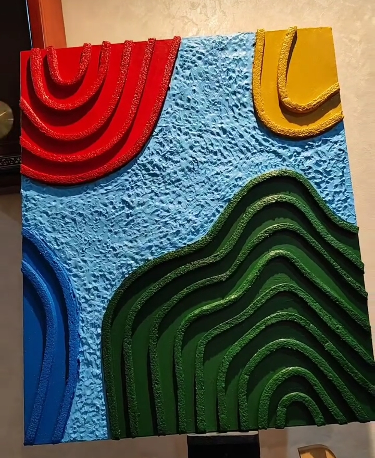 نقاشی های اکریلیک ابعاد 50در 70