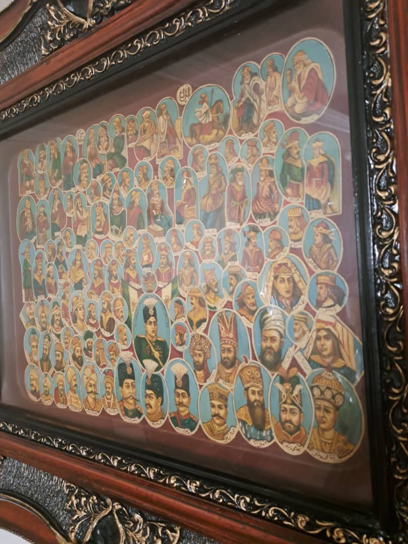 تابلو پادشاهان ایرانی