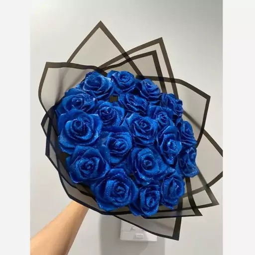 دسته گل روبانی 