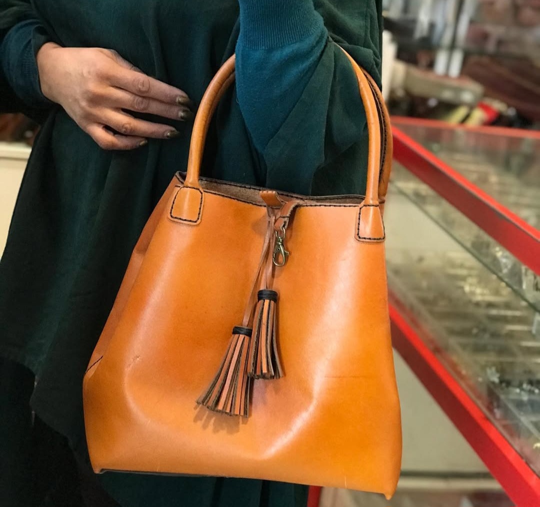 کیف چرم دست دوز